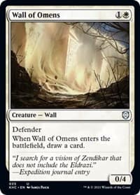 Wall of Omens - Commander: Kaldheim - Magic: The Gathering card