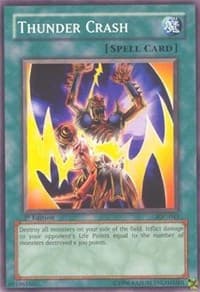 Thunder Crash - Invasion of Chaos - YuGiOh card