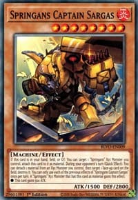 Springans Captain Sargas - Blazing Vortex - YuGiOh card