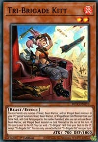 Tri-Brigade Kitt - Blazing Vortex - YuGiOh card