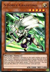 S-Force Gravitino - Blazing Vortex - YuGiOh card