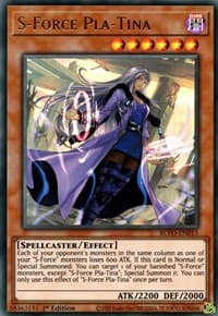 S-Force Pla-Tina - Blazing Vortex - YuGiOh card