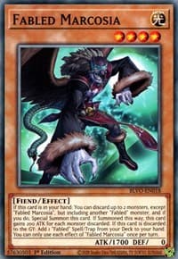 Fabled Marcosia - Blazing Vortex - YuGiOh card