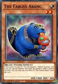 The Fabled Abanc - Blazing Vortex - YuGiOh card