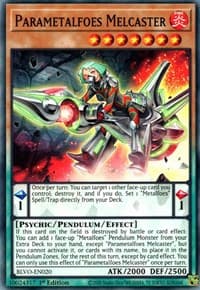 Parametalfoes Melcaster - Blazing Vortex - YuGiOh card