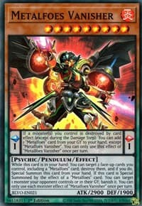 Metalfoes Vanisher - Blazing Vortex - YuGiOh card