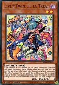 Live Twin Lil-la Treat - Blazing Vortex - YuGiOh card