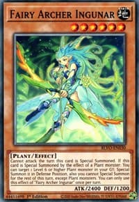 Fairy Archer Ingunar - Blazing Vortex - YuGiOh card