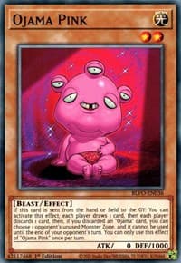 Ojama Pink - Blazing Vortex - YuGiOh card