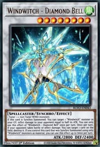 Windwitch - Diamond Bell - Blazing Vortex - YuGiOh card