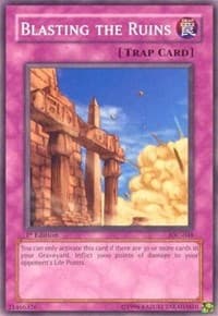 Blasting the Ruins - Invasion of Chaos - YuGiOh card