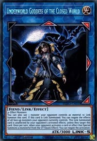 Underworld Goddess of the Closed World - Blazing Vortex - YuGiOh card
