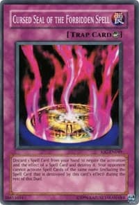 Cursed Seal of the Forbidden Spell - Invasion of Chaos - YuGiOh card