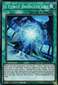 S-Force Bridgehead - Blazing Vortex - YuGiOh card