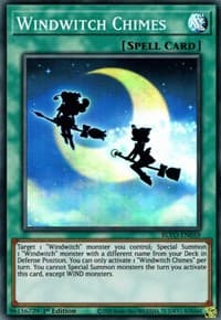 Windwitch Chimes - Blazing Vortex - YuGiOh card