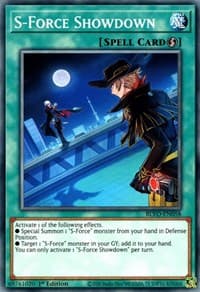 S-Force Showdown - Blazing Vortex - YuGiOh card