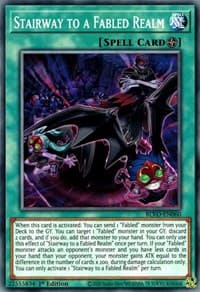 Stairway to a Fabled Realm - Blazing Vortex - YuGiOh card