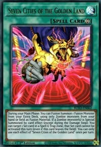 Seven Cities of the Golden Land - Blazing Vortex - YuGiOh card
