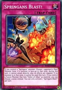 Springans Blast! - Blazing Vortex - YuGiOh card