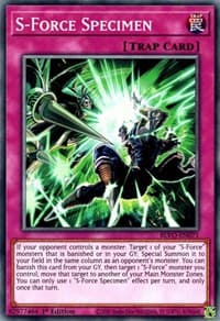 S-Force Specimen - Blazing Vortex - YuGiOh card