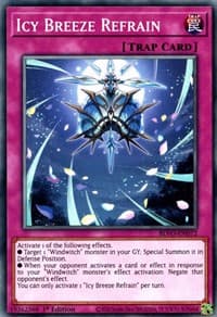 Icy Breeze Refrain - Blazing Vortex - YuGiOh card