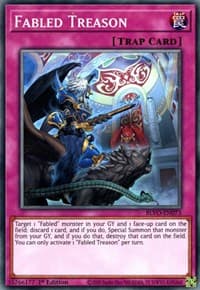 Fabled Treason - Blazing Vortex - YuGiOh card