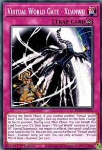 Virtual World Gate - Xuanwu - Blazing Vortex - YuGiOh card