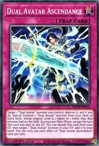 Dual Avatar Ascendance - Blazing Vortex - YuGiOh card