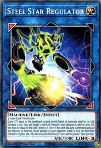 Steel Star Regulator - Blazing Vortex - YuGiOh card