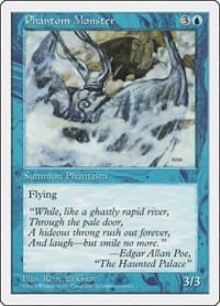 Phantom Monster - Fifth Edition - Magic: The Gathering card