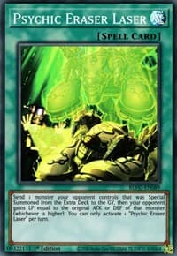 Psychic Eraser Laser - Blazing Vortex - YuGiOh card