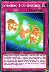 Synchro Transmission - Blazing Vortex - YuGiOh card