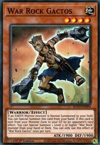 War Rock Gactos - Blazing Vortex - YuGiOh card