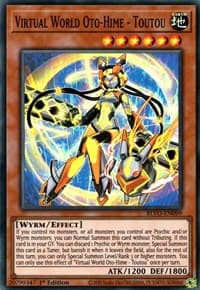 Virtual World Oto-Hime - Toutou - Blazing Vortex - YuGiOh card