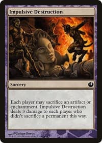 Impulsive Destruction - Hero's Path Promos - Magic: The Gathering card