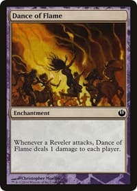 Dance of Flame - Hero's Path Promos - Magic: The Gathering card