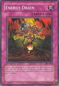 Energy Drain - Invasion of Chaos - YuGiOh card
