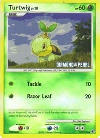 Turtwig - 103/130 [Diamond & Pearl] - Burger King Promos - Pokemon card