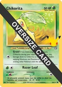 Chikorita - First Partner Pack - Pokemon card