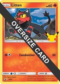 Litten - First Partner Pack - Pokemon card