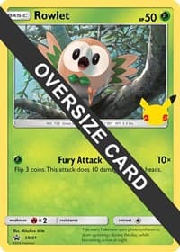 Rowlet - First Partner Pack - Pokemon card