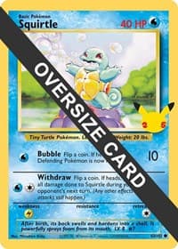 Squirtle - First Partner Pack - Pokemon card
