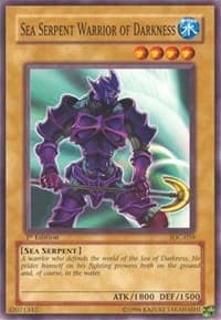 Sea Serpent Warrior of Darkness - Invasion of Chaos - YuGiOh card
