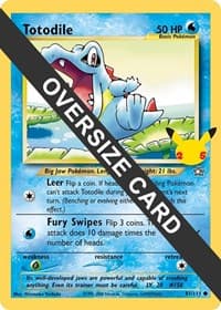 Totodile - First Partner Pack - Pokemon card
