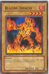Blazing Inpachi - Invasion of Chaos - YuGiOh card