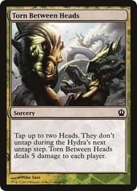 Torn Between Heads - Hero's Path Promos - Magic: The Gathering card