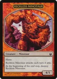 Reckless Minotaur - Hero's Path Promos - Magic: The Gathering card