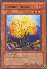 Burning Algae - Invasion of Chaos - YuGiOh card