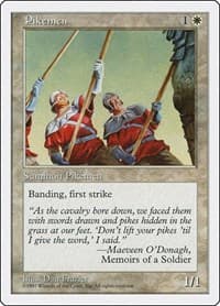 Pikemen - Fifth Edition - Magic: The Gathering card