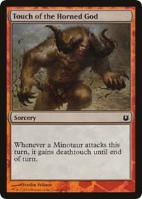 Touch of the Horned God - Hero's Path Promos - Magic: The Gathering card